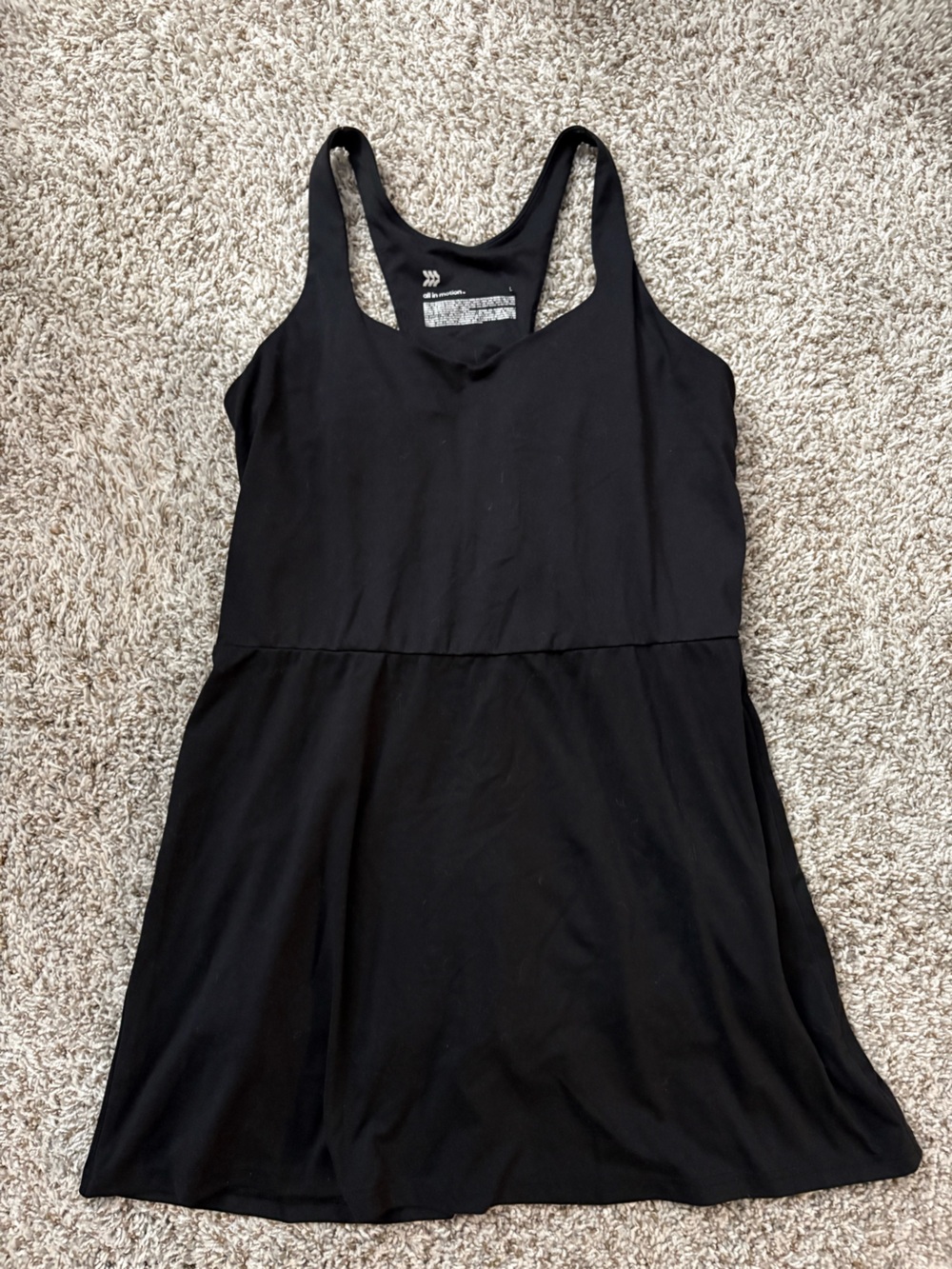 all in motion Black Active Dress/Swim Dress